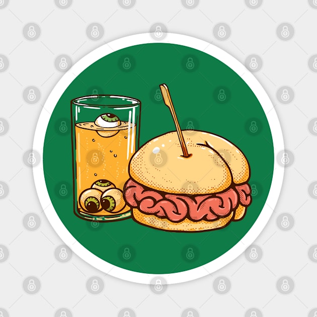 buttburger Magnet by gotoup